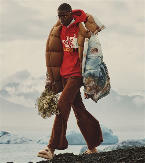 colaboracion north face gucci|Gucci the north face.